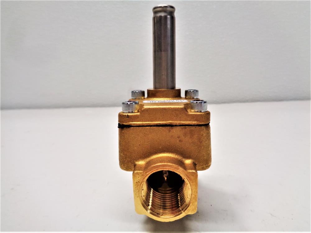 Dayton 2 Way 1/2" Hi Temp Steam Brass Solenoid Valve, 2A198 